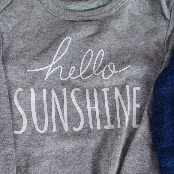 Bundle 13 Bodysuits Long And Short Sleeves Baby 6-9 Months - Picture 7 of 8